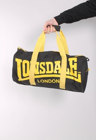 VINTAGE LONSDALE WEEKEND HOLDALL BAG SATCHEL