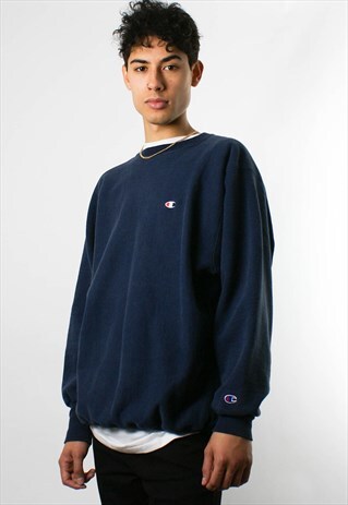 CHAMPION SWEATSHIRT, ROUND NECK SWEATER JUMPER