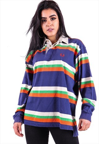 FRED PERRY LONG SLEEVE POLO T-SHIRT T656