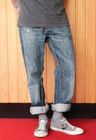 VINTAGE BLUE LEVI'S 512 JEANS
