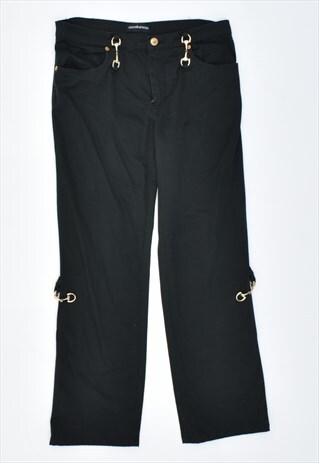VINTAGE 90'S ROCCOBAROCCO TROUSERS BLACK