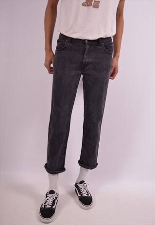 VINTAGE WRANGLER JEANS SKINNY BLACK