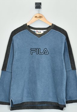 Vintage Fila Fleece Blue XSmall