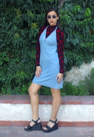 VINTAGE DENIM DRESS