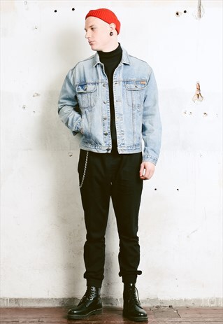 VINTAGE 90S WORN IN DENIM JACKET