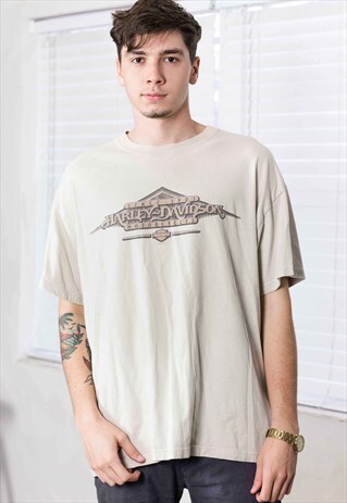VINTAGE HARLEY-DAVIDSON T-SHIRT LOGO 90S XL 9.1