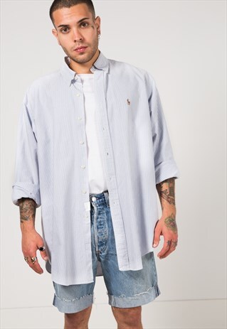 VINTAGE 80S POLO RALPH LAUREN SHIRT 0081 / 403