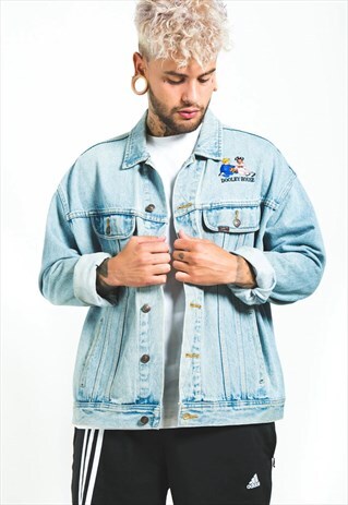 VINTAGE 80S ORIGINAL LEE BASIC DENIM JACKET / S6720