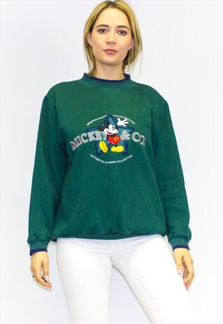 VINTAGE USA MICKEY MOUSE CREWNECK SWEATSHIRT
