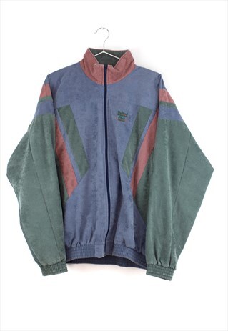 VINTAGE UNITED CLUB TRACKSUIT VELVET IN GREEN L