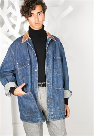VINTAGE 80S POLO RALPH LAUREN TRENCH JACKET S1174
