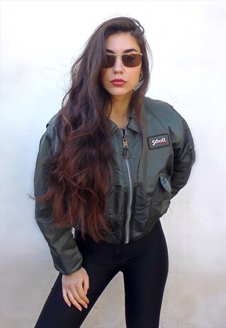 RARE SCHOTT OVERSIZE MILITARY AVIATOR BOMBER