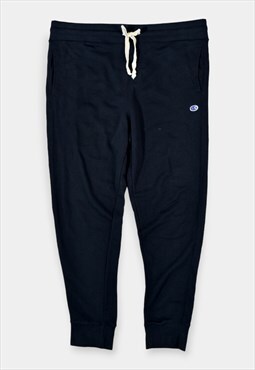 Vintage Champion Tracksuit Bottoms Blue