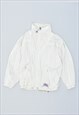 Vintage 90's Ellesse Tracksuit Top Jacket White