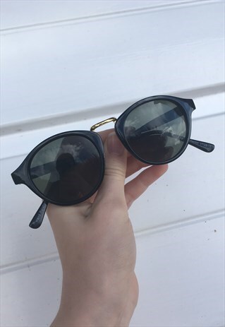 WOMENS VINTAGE STYLE FESTIVAL BLACK CAT EYE SUNGLASSES