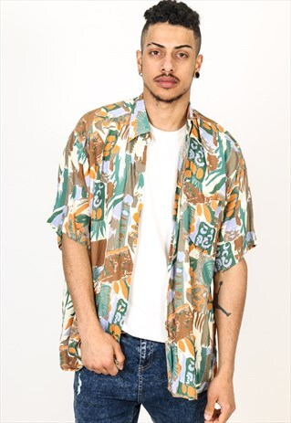 VINTAGE PATTERNED SHIRT S286