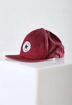Vintage Converse Cap in Red Summer Gym Snapback Hat