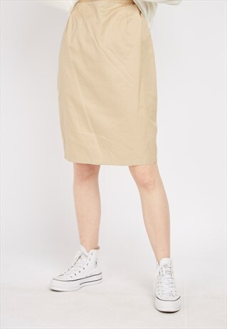VINTAGE BEIGE VALENTINO SKIRT