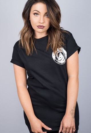 FACE YOUR FEARS BLACK T-SHIRT