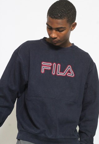 VINTAGE FILA LOGO SWEATSHIRT