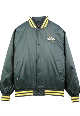 Vintage 90's Holloway Varsity Jacket Zip Up Waterproof Long