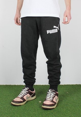 puma cotton joggers for men