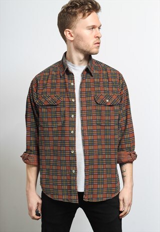 VINTAGE CORDUROY CORD SHIRT