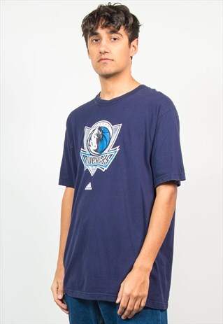 ADIDAS T-SHIRT NBA BASKETBALL DALLAS MAVERICKS