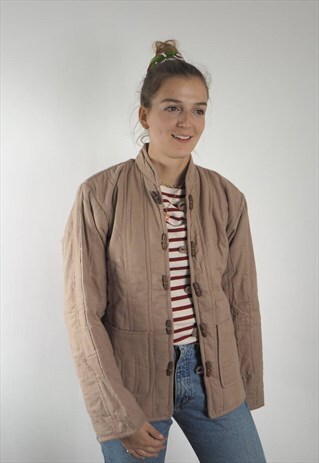 VINTAGE DUSTY PINK PADDED INDIAN JACKET