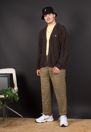 VINTAGE BROWNLACOSTE KNIT CARDIGAN