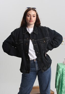 Wrangler 90's Vintage Dark Denim Jacket