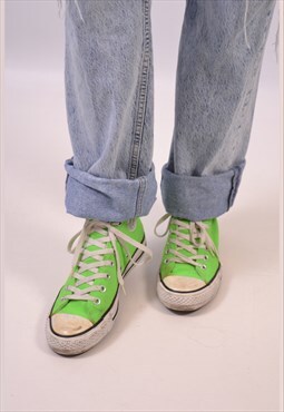Vintage Trainers High Top Trainers Green