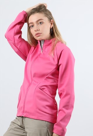 VINTAGE ADIDAS MEDIUM PINK FESTIVAL WINDBREAKER JACKET
