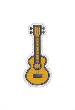 Embroidered Charango iron on patch / sew on patches