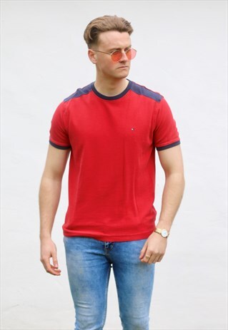 TOMMY HILFIGER USA VINTAGE T SHIRT
