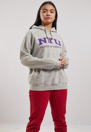 VINTAGE CHAMPION NYU HOODIE