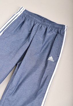 Vintage Adidas Joggers in Blue Lounge Gym Sweatpants Small