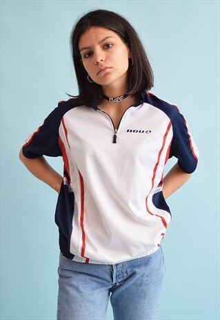 90'S RETRO TRACKSUIT SPORTS T-SHIRT TOP