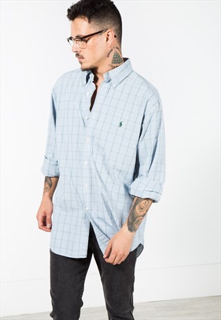 VINTAGE 80S POLO RALPH LAUREN SHIRT/ S4539