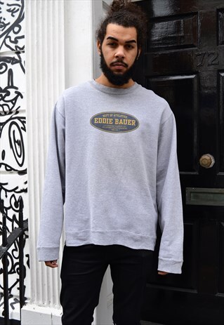 EDDIE BAUER GRAY SWEATSHIRT