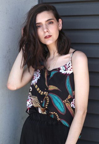 PRINTED CAMI TOP
