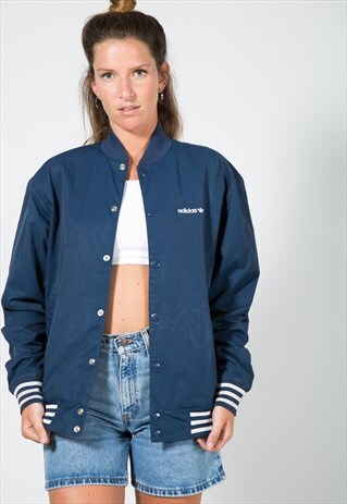 VINTAGE 80S ADIDAS BOMBER SPORT JACKET/ S1414