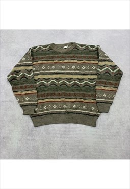 Vintage Knitted Jumper Men's XL