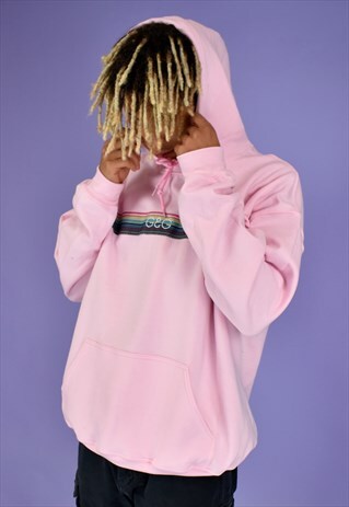 G&G UNISEX BABY PINK OPERA RIBBON HOOD