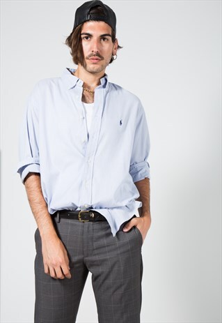 VINTAGE 80S POLO RALPH LAUREN SHIRT/ S4560