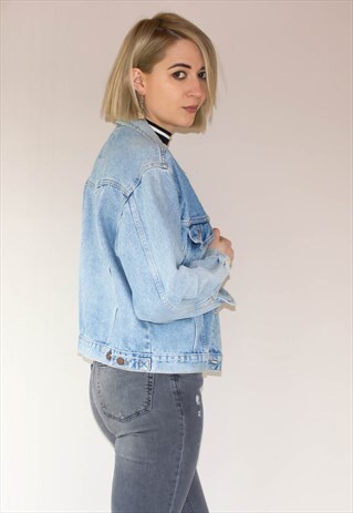 VINTAGE 90'S STONEWASH DENIM JACKET