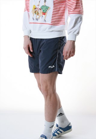 90S VINTAGE FILA SUMMER SPORTS SHORTS LOGO OVERSIZED 13249