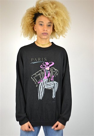 VINTAGE 80'S PARIS SWEATSHIRT