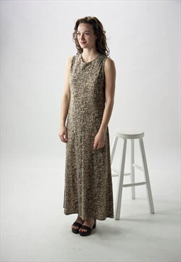 snake skin maxi
