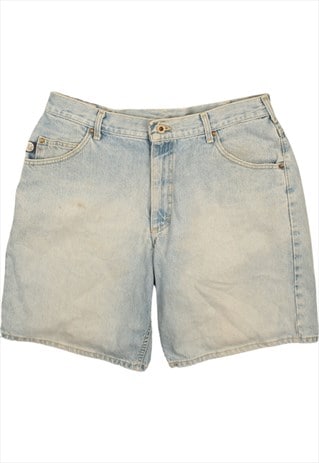 Vintage 90's Lee Shorts Jorts Baggy Chino Blue 36